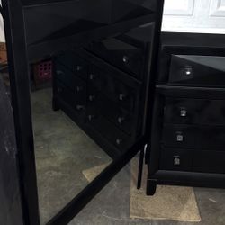 Bedroom Dresser with Mirror