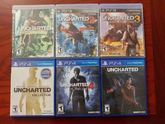 PS3, PS4 Uncharted Series Collection