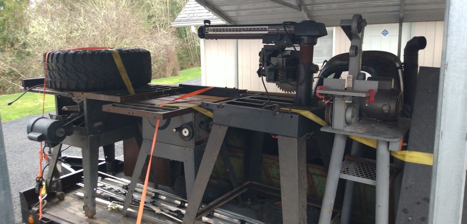 Two Table Saws & One Radial Arm Saw $100 Each