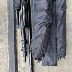 Camera And Background Stands