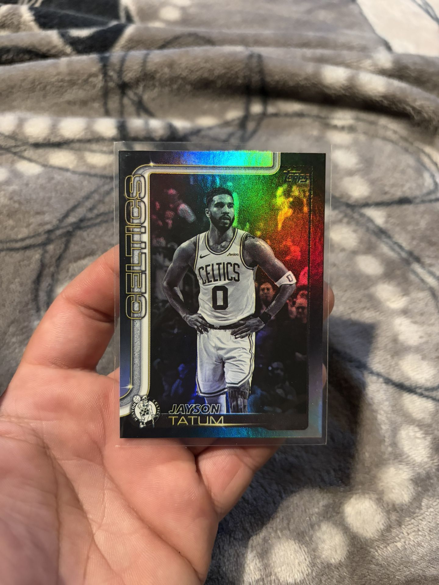 Jason Tatum Blackout Card