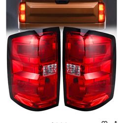 Tail Light Assembly Compatible with 2014 2015 2016-2019 Chevy Silverado 1HD 3500HD GMC Sierra 3500HD Left Driver Side Right Passenger Side Tai
