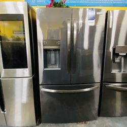 Refrigerador Negro A Pagos Flexibles