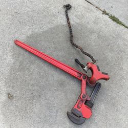 Ridgid S-4A Compound Leverage Wrench 5in Pipe Capacity