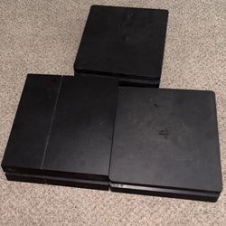 3 PS4 For Parts Read Description