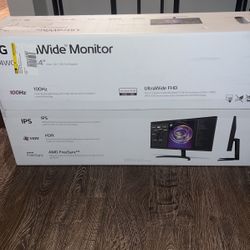 LG ULTRAWIDE MONITOR BRAND NEW