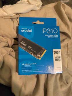 Crucial P310 500GB NVMe M.2 SSD Gen4 - Brand New Fast SSD
