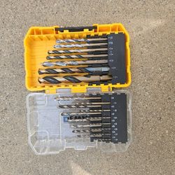 21 Piece DeWalt Black N Gold Drill Bit Set