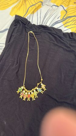 Vintage KIS charms on necklace