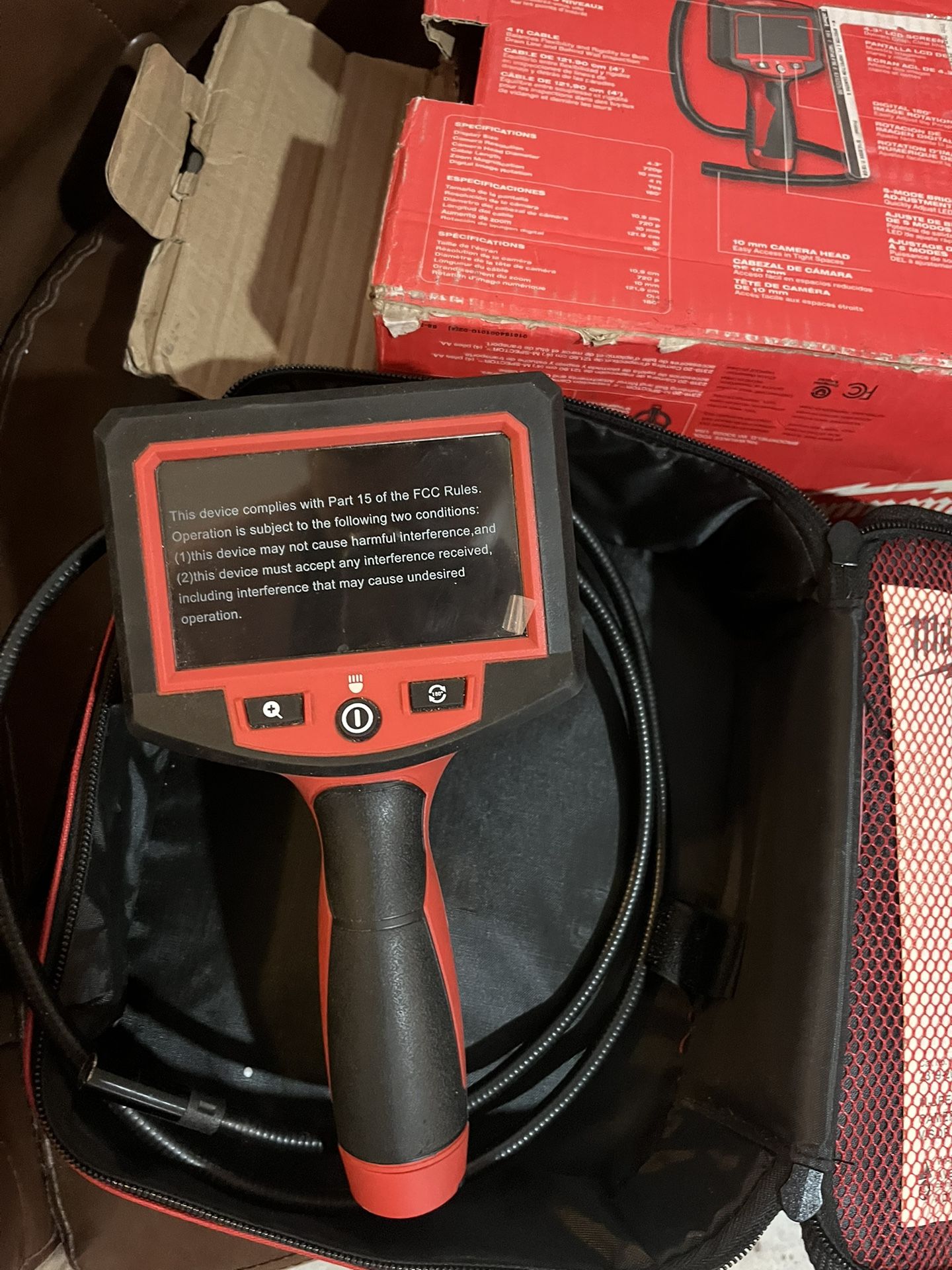 Milwaukee M- Spector 4 ft. Inspection Sewer Camera Scope