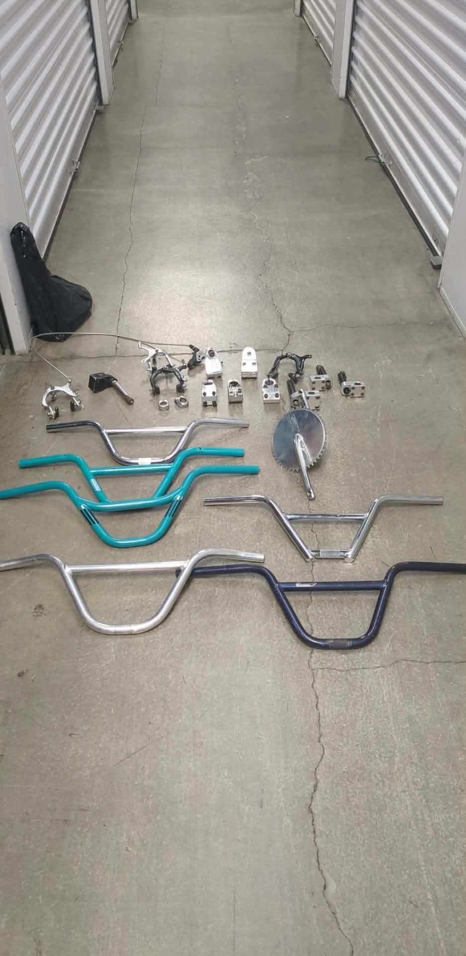 Old school bmx parts