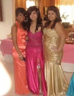 Jovani Gold Prom Dress