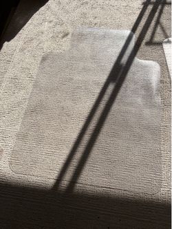 Chair mat for carpet