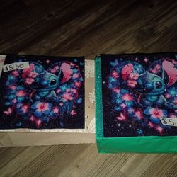 Stitch Surrounded By Flowers