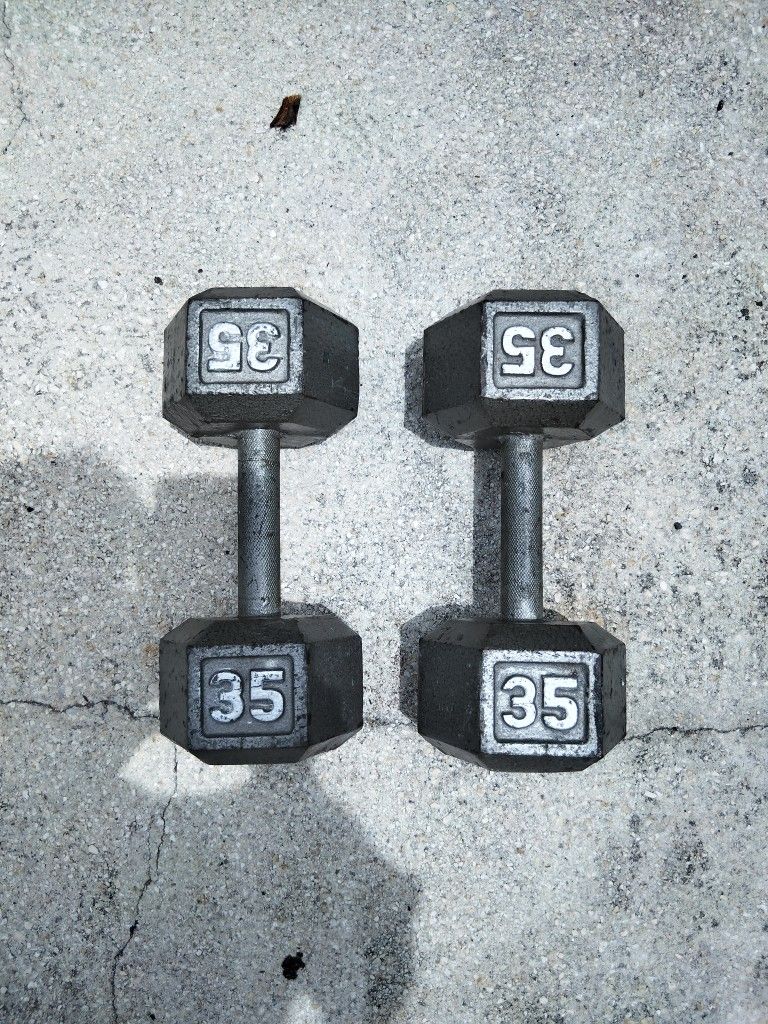 HEX DUMBBELLS SETS 35 POUND