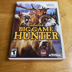 Nintendo Wii - Cabela’s Big Game Hunter