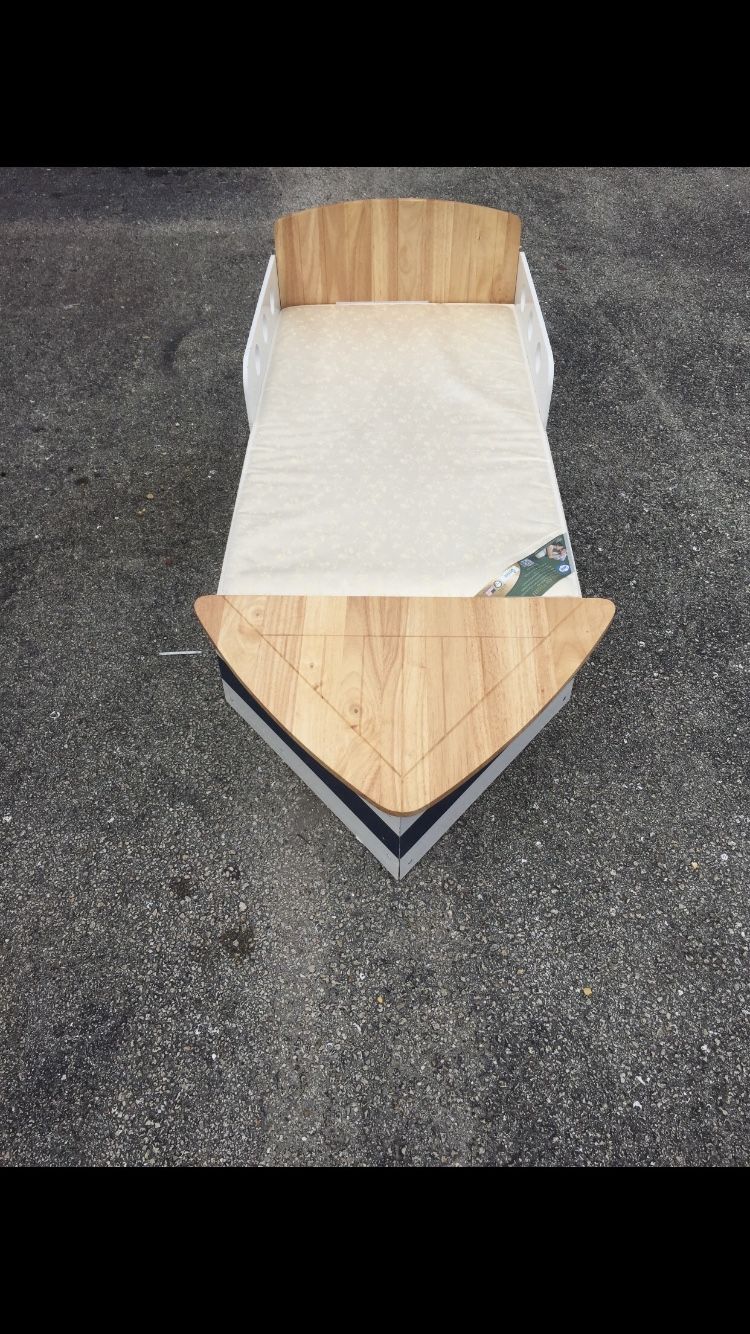 Toddler bed and Mattress