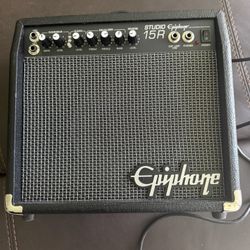 Epiphone Studio 15R Guitar Amplifier – 15W, Built-in Reverb, Great Condition