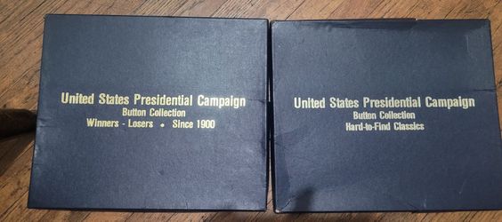 United States campaign button collection