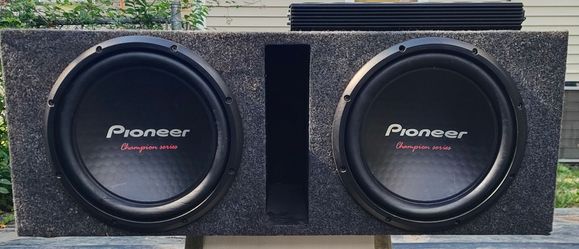 Complete 12inch Pioneer Sub&Amp