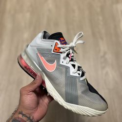 Nike Space Jam LeBron 18 Low Basketball Shoes Bugs v Marvin Size 11 Lakers