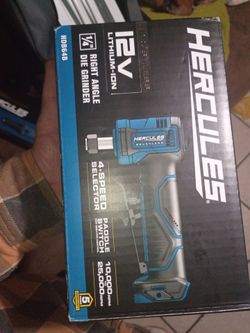 Hercules Brushless 12v Lithium -Ion right angle Die Grinder