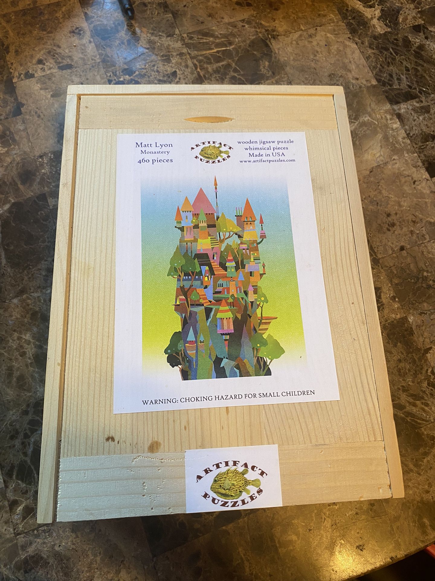 Wooden Jigsaw Artifact Puzzle