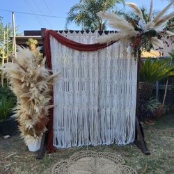 Boho Wooden Arch