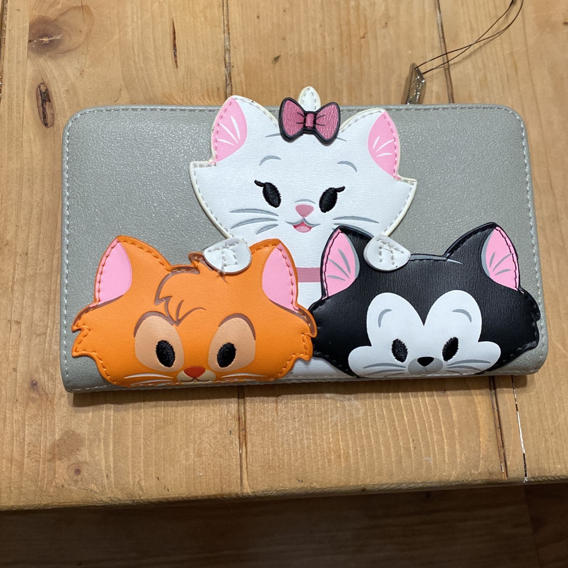 Disney Clutch Purse- 3 Cats/Kittens