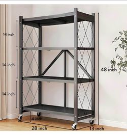 4-Tier folding Shelf