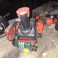 Snap on battery and charger