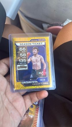 Ciaran Clarke Contenders card