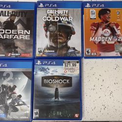 PS4 games