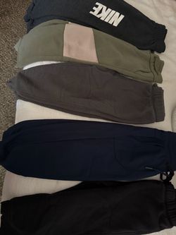 5 pair boys size 4T sweat pants