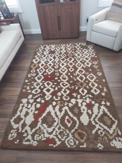 Crate & Barrel "Gertie" rug (Cocoa)