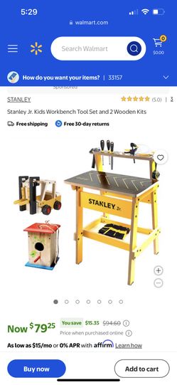 Kids Workbench Tool Set 