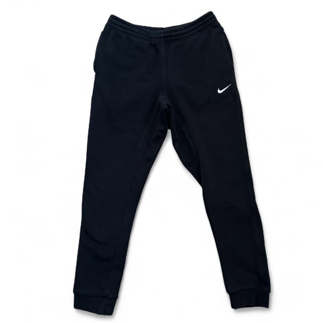 Nike black mens club fleece jogger pants