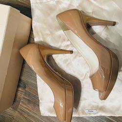 Tacones Prada De Cuero- Prada Patent Leather
