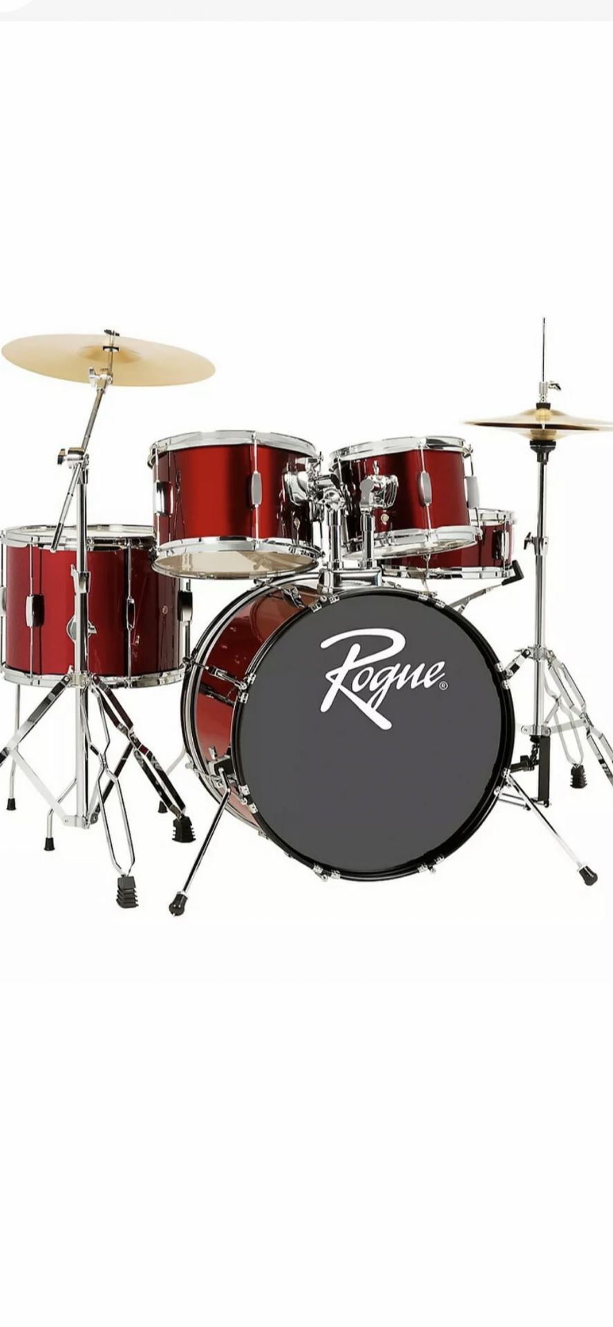 💥 Rogue Drum Set Like New Ages 6-16