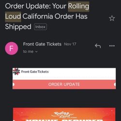 2 Rolling Loud California Tickets 