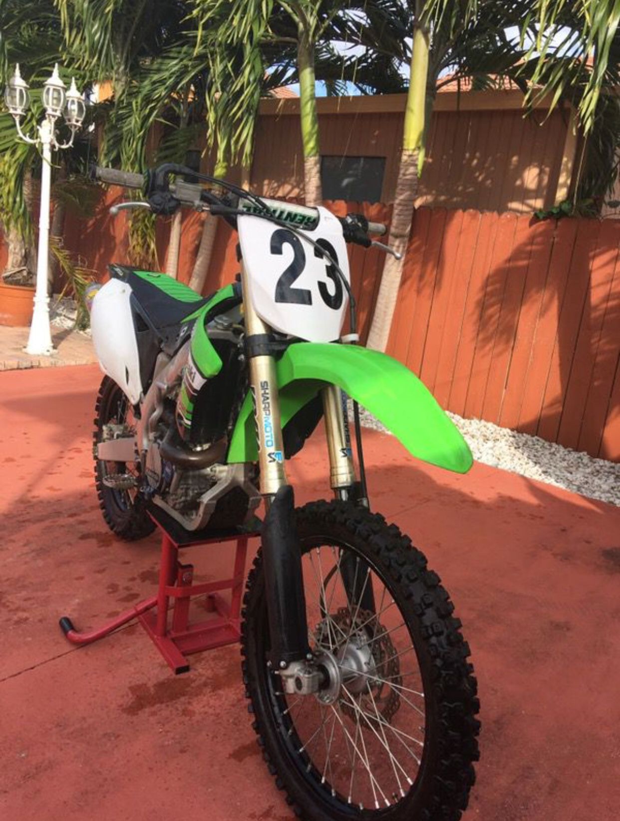 Kx450FI 2012 with title (perfect holiday gift and ready for MLK)