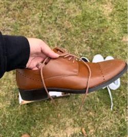 JF J. Ferrar Men’s Brown Dress Shoes – Size 9