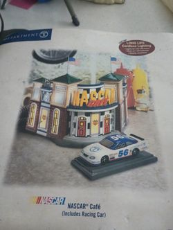 NASCAR Cafe Snow Village 
