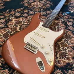 1991 MIJ Fender Stratocaster Burgundy mist metallic 