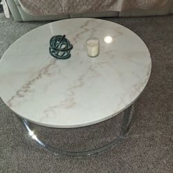 Marble coffee table 