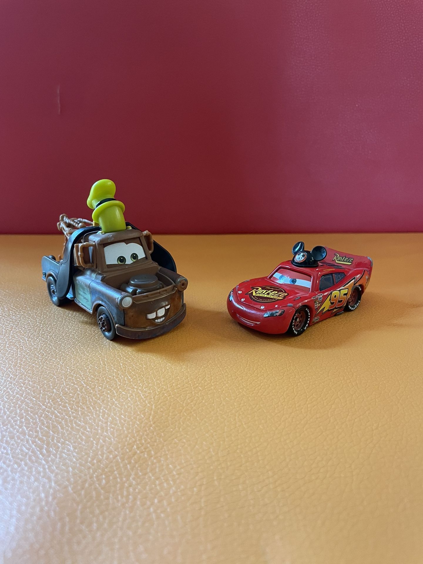 Limited Edition Goofy Mater & Mickey Lightning McQueen
