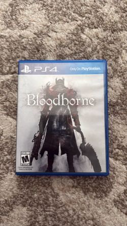 Bloodborne for playstation 4