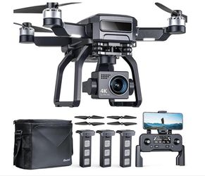 Bwine F7 GPS Camera Drone with FAA Certification Completed, 4K Night Vision, 3-Axis Gimbal, 2 Miles Long Range, 75 Mins Flight Time Professional Drone