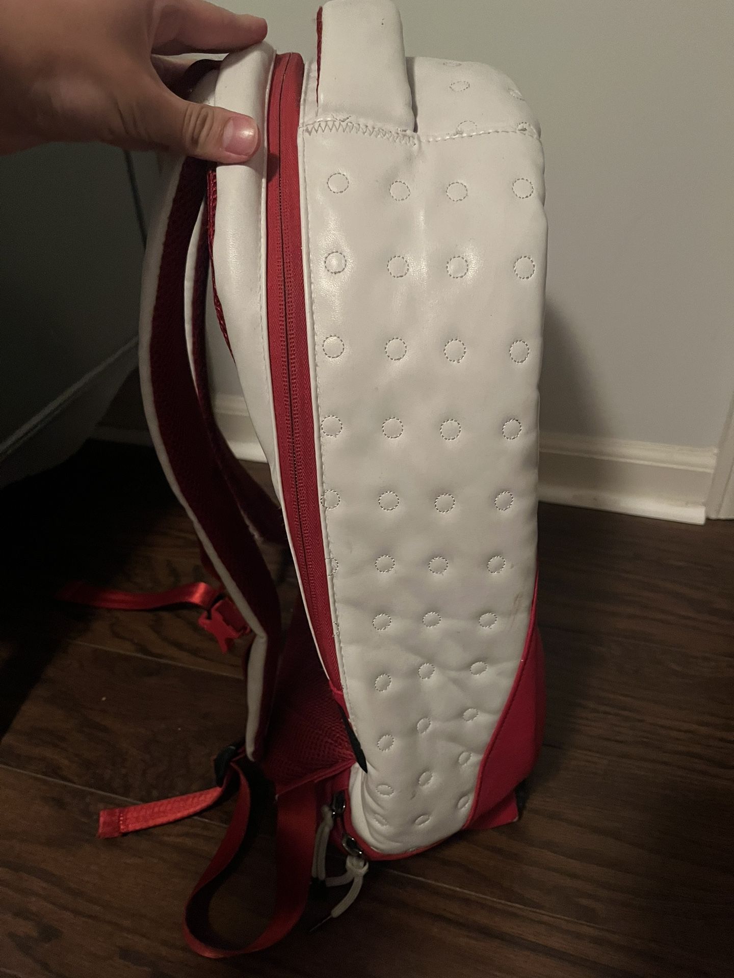 Jordan 13 Cherry White backpack for Sale in Oswego, IL - OfferUp
