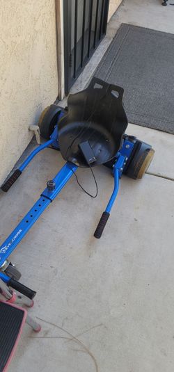 Led lighting hoverboard and gokart attachment